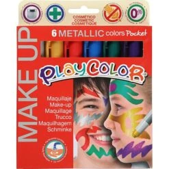 POCKET MAKE UP METALLIC 6 COLORES SURTIDOS PLAYCOLOR 01011 9 POCKET MAKE UP METALLIC 6 COLORES SURTIDOS PLAYCOLOR 01011 -tienda EPSON 01011 pic 2