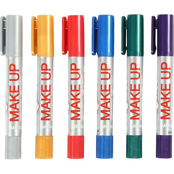 POCKET MAKE UP METALLIC 6 COLORES SURTIDOS PLAYCOLOR 01011 7 POCKET MAKE UP METALLIC 6 COLORES SURTIDOS PLAYCOLOR 01011 - Imagen 7