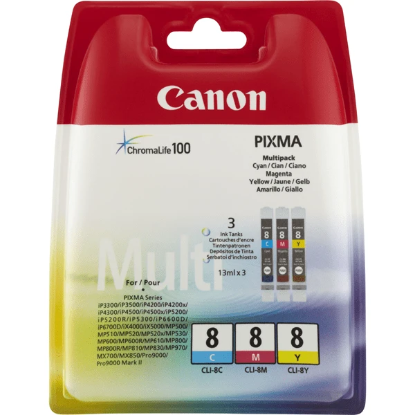 CARTUCHO CANON MULTIPACK CLI-8 1 CARTUCHO CANON MULTIPACK CLI-8