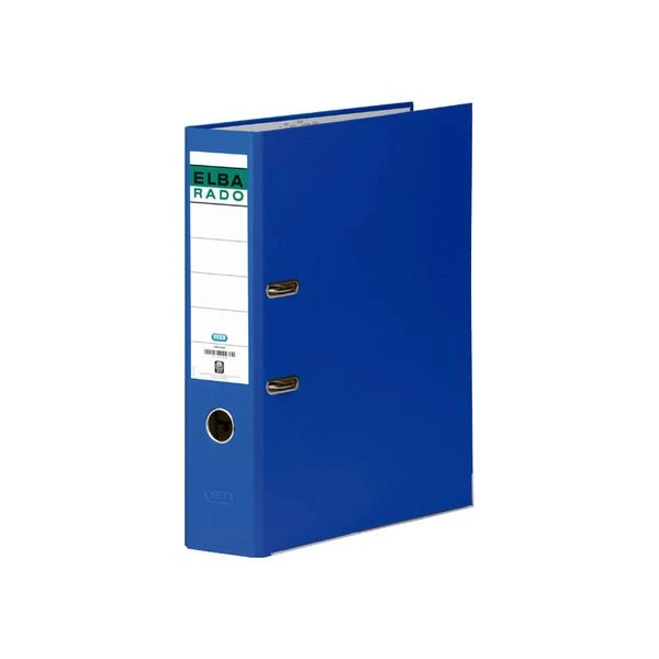 ARCHIVADOR PALANCA RADO CHIC A4 ANCHO COLOR AZUL ELBA 100022645 2 ARCHIVADOR PALANCA RADO CHIC A4 ANCHO COLOR AZUL ELBA 100022645 - Imagen 2
