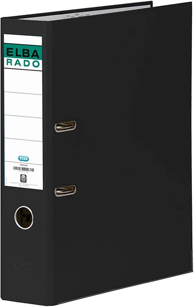 ARCHIVADOR PALANCA RADO CHIC FOLIO ANCHO COLOR NEGRO ELBA 100022674 1 ARCHIVADOR PALANCA RADO CHIC FOLIO ANCHO COLOR NEGRO ELBA 100022674