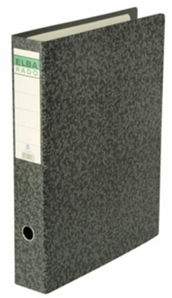 ARCHIVADOR PALANCA CARTON COMPACTO A3 APAISADO ANCHO COLOR NEGRO ELBA 100202079