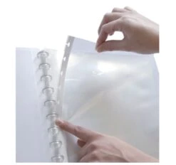 CARPETA DE FUNDAS INTERCAMBIABLES PERSONALIZABLES POLYVISION A4 20 FUNDAS COLOR TRANSPARENTE OXFORD 100205600 10 CARPETA DE FUNDAS INTERCAMBIABLES PERSONALIZABLES POLYVISION A4 20 FUNDAS COLOR TRANSPARENTE OXFORD 100205600 -tienda EPSON 100205600 pic 4