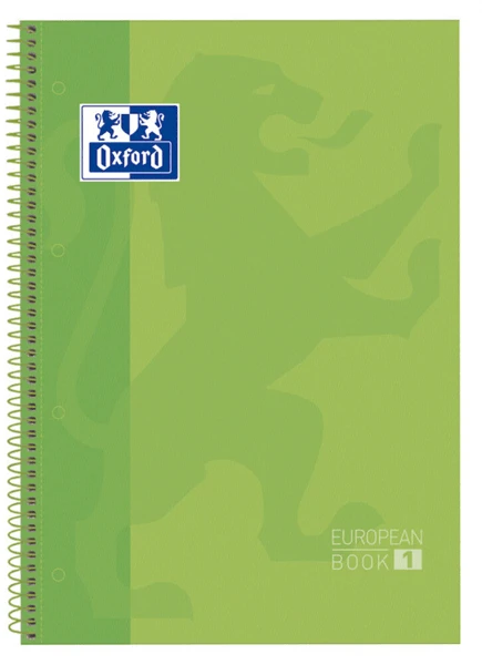 CUADERNO EUROPEANBOOK 1 TAPA EXTRADURA A4 80 HOJAS 5X5 COLOR VERDE MANZANA OXFORD 100430199 1 CUADERNO EUROPEANBOOK 1 TAPA EXTRADURA A4 80 HOJAS 5X5 COLOR VERDE MANZANA OXFORD 100430199