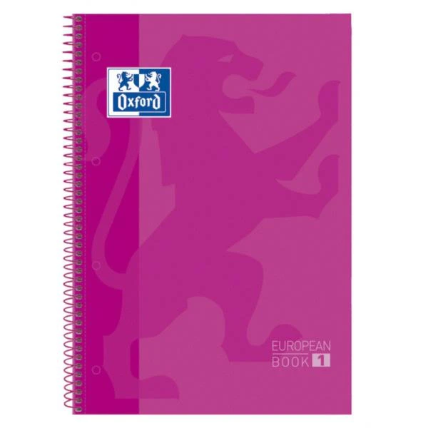 CUADERNO EUROPEANBOOK 1 TAPA EXTRADURA A4 80 HOJAS 5X5 COLOR FUCSIA OXFORD 100430270 2 CUADERNO EUROPEANBOOK 1 TAPA EXTRADURA A4 80 HOJAS 5X5 COLOR FUCSIA OXFORD 100430270 - Imagen 2