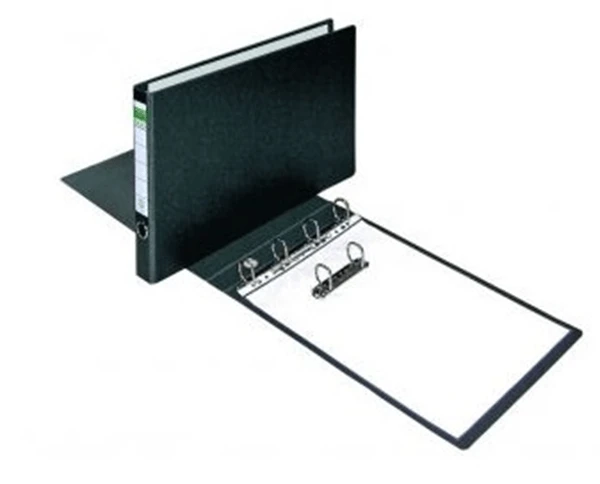 CARPETA DE ANILLAS CARTON COMPACTO A3 APAISADO 4X35 COLOR NEGRO ELBA 100580230 1 CARPETA DE ANILLAS CARTON COMPACTO A3 APAISADO 4X35 COLOR NEGRO ELBA 100580230