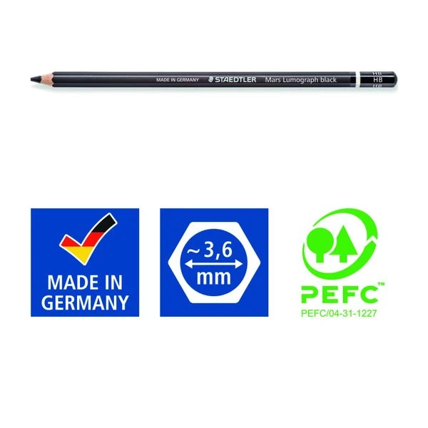 ESTUCHE DE METAL CON 6 LAPICES. GRADUACIONES 8B. 7B. 6B. 4B. 2B Y HB STAEDTLER 100B G6 8 ESTUCHE DE METAL CON 6 LAPICES. GRADUACIONES 8B. 7B. 6B. 4B. 2B Y HB STAEDTLER 100B G6 - Imagen 8