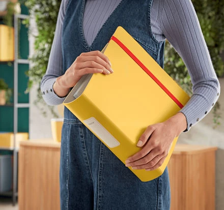 ARCHIVADOR ACTIVE COSY 180 80MM AMARILLO LEITZ 10380019 4 ARCHIVADOR ACTIVE COSY 180 80MM AMARILLO LEITZ 10380019 - Imagen 4