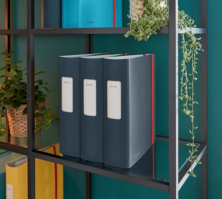 ARCHIVADOR ACTIVE COSY 180 80MM GRIS LEITZ 10380089 3 ARCHIVADOR ACTIVE COSY 180 80MM GRIS LEITZ 10380089 - Imagen 3