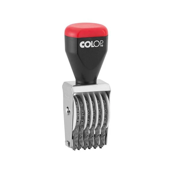 NUMERADOR MANUAL 3MM 6 BANDAS COLOP 108823 2 NUMERADOR MANUAL 3MM 6 BANDAS COLOP 108823 - Imagen 2