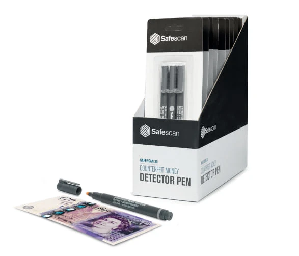 PACK 3 ROTULADORES SAFESCAN 30 DETECTORES BILLETES FALSOS SAFESCAN 111-0379 2 PACK 3 ROTULADORES SAFESCAN 30 DETECTORES BILLETES FALSOS SAFESCAN 111-0379 - Imagen 2