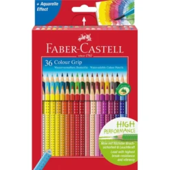 ESTUCHE 36 LAPICES COLOR GRIP FABER CASTELL 112442