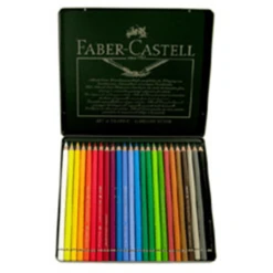 ESTUCHE 24 LAPICES ESCOLARES ACUARELABLES HT-120224 FABER CASTELL 114425