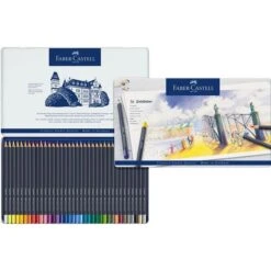 ESTUCHE DE METAL CON 36 LAPICES DE COLORES GOLDFABER. FABER CASTELL 114736 7 ESTUCHE DE METAL CON 36 LAPICES DE COLORES GOLDFABER. FABER CASTELL 114736 -tienda EPSON 114736 pic 3