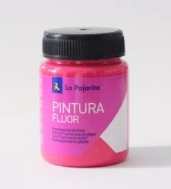 PINTURA FLUORESCENTE F-04 MAGENTA. 75ML LA PAJARITA 116216