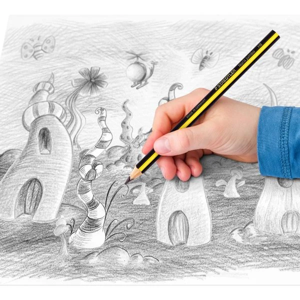 BOTE EXPOSITOR 72 PZAS LAPIZ GRAFITO TRIANGULAR JUMBO NORIS 119 STAEDTLER 119 T72 5 BOTE EXPOSITOR 72 PZAS LAPIZ GRAFITO TRIANGULAR JUMBO NORIS 119 STAEDTLER 119 T72 - Imagen 5