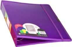 CARPETA ANILLAS POLIPROPILENO DUNE A4 4 40MM GOMA VIOLETA CARCHIVO 12371456 -tienda EPSON 12371456 pic 2