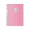 AGENDA 2024 MEMPHIS DIA PAGINA 15 X 21 CM MODELO ROSA DOHE 12688-24