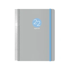 AGENDA 2024 MEMPHIS DIA PAGINA 15 X 21 CM MODELO GRIS DOHE 12689-24