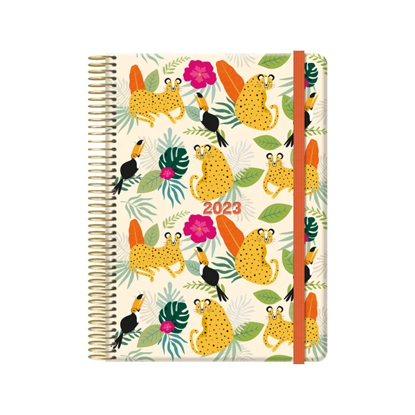 AGENDA 2023 JUNGLE DIA PAGINA 15 X 21 CM MODELO PTROPICP DOHE 12714-23 1 AGENDA 2023 JUNGLE DIA PAGINA 15 X 21 CM MODELO PTROPICP DOHE 12714-23
