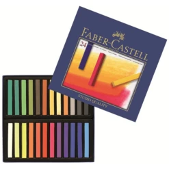 ESTUCHE 24 BARRAS SOFT PASTEL FABER CASTELL 128324