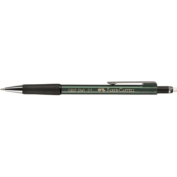 PORTAMINAS GRIP 0.5MM VERDE FABER CASTELL 134563 2 PORTAMINAS GRIP 0.5MM VERDE FABER CASTELL 134563 - Imagen 2