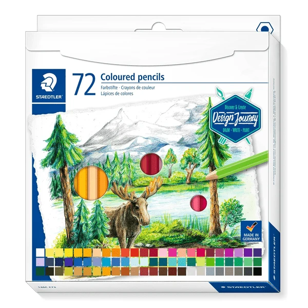 CAJA DE CARTON CON 72 LAPICES. COLORES SURTIDOS STAEDTLER 146C C72 1 CAJA DE CARTON CON 72 LAPICES. COLORES SURTIDOS STAEDTLER 146C C72