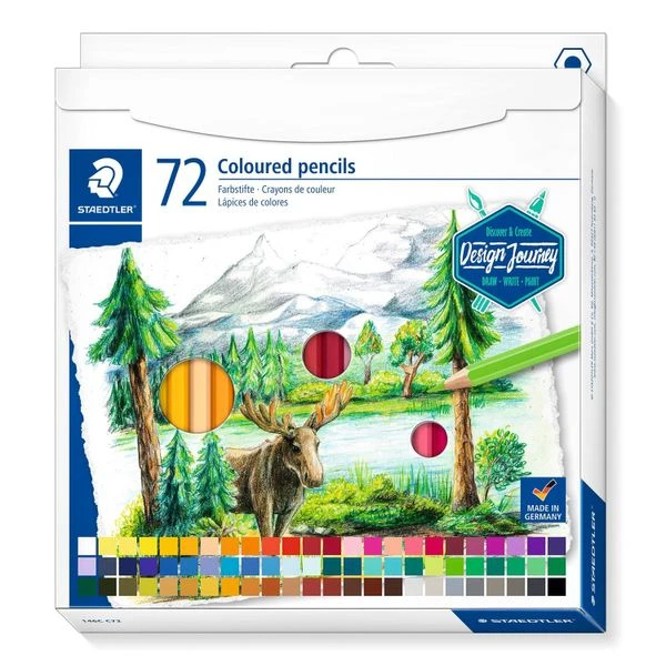 CAJA DE CARTON CON 72 LAPICES. COLORES SURTIDOS STAEDTLER 146C C72 2 CAJA DE CARTON CON 72 LAPICES. COLORES SURTIDOS STAEDTLER 146C C72 - Imagen 2