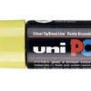 MARCADOR PC-8K POSCA PUNTA B 8MM. AMARILLO UNI-BALL 148809000
