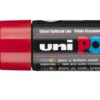 MARCADOR PC-8K POSCA PUNTA B 8MM. ROJO UNI-BALL 148890000