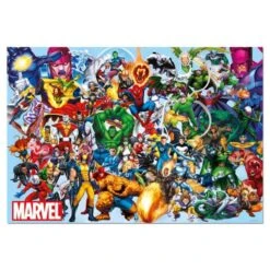 Alternative view of PUZZLE 1000 PIEZAS LOS HEROES DE MARVEL EDUCA 15193