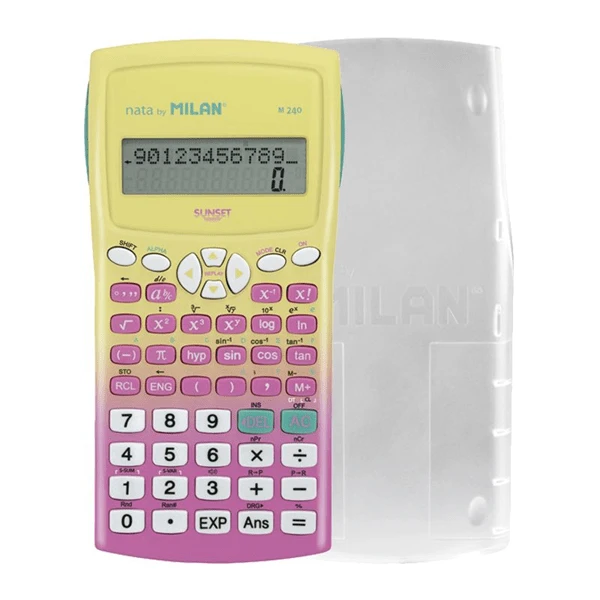 BLISTER CALCULADORA CIENTIFICA M240 SUNSET ROSA NUEVO MILAN 159110SNPBL 1 BLISTER CALCULADORA CIENTIFICA M240 SUNSET ROSA NUEVO MILAN 159110SNPBL