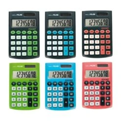 EXPOSITOR 12 CALCULADORAS 8 DIGITOS POCKET COLORES SURTIDOS MILAN 159912 11 EXPOSITOR 12 CALCULADORAS 8 DIGITOS POCKET COLORES SURTIDOS MILAN 159912 -tienda EPSON 159912 pic 2