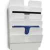 DISPENSADOR PARED FLEXIPLUS 6 COMPARTIMENTOS A4 HORIZONZAL BLANCO DURABLE 1700014011