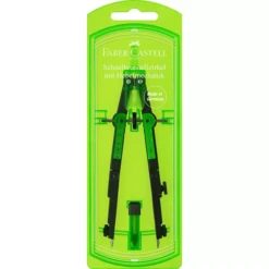 COMPAS CON MECANISMO DE PALANCA. FABER CASTELL 174007