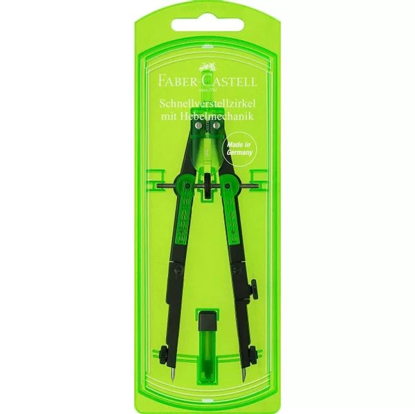 COMPAS CON MECANISMO DE PALANCA. FABER CASTELL 174007 2 COMPAS CON MECANISMO DE PALANCA. FABER CASTELL 174007 - Imagen 2