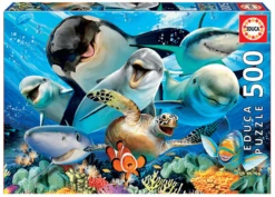 PUZZLE 500 PIEZAS SELFIE BAJO EL AGUA EDUCA 17647