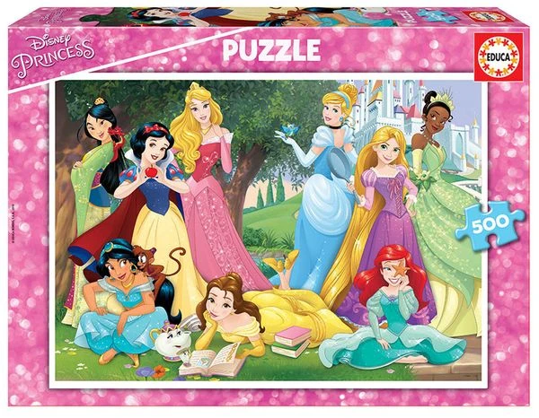 PUZZLE 500 PIEZAS PRINCESAS DISNEY EDUCA 17723 2 PUZZLE 500 PIEZAS PRINCESAS DISNEY EDUCA 17723 - Imagen 2