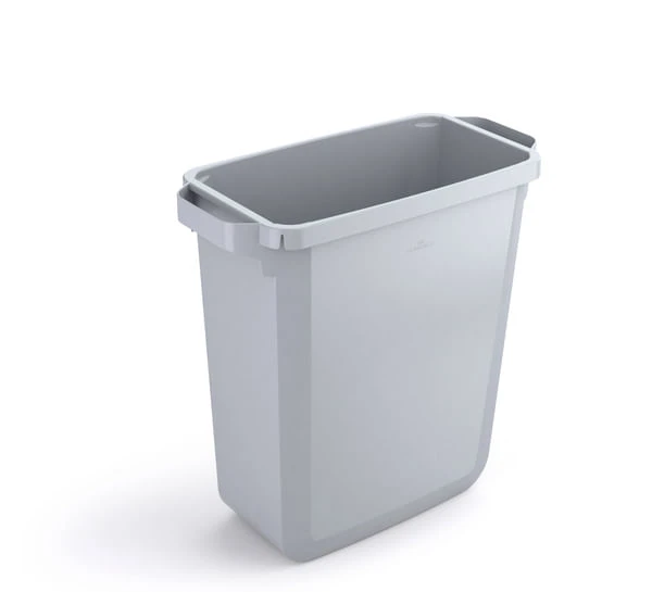 CONTENEDOR RECTANGULAR 60L GRIS DURABLE 1800496050 2 CONTENEDOR RECTANGULAR 60L GRIS DURABLE 1800496050 - Imagen 2