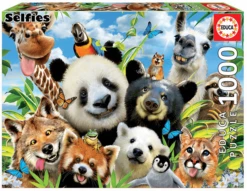 PUZZLE 1000 PIEZAS LLAMA DRAMA SELFIE EDUCA 18117