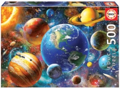PUZZLE 500 PIEZAS SISTEMA SOLAR EDUCA 18449
