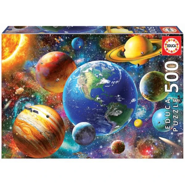 PUZZLE 500 PIEZAS SISTEMA SOLAR EDUCA 18449 2 PUZZLE 500 PIEZAS SISTEMA SOLAR EDUCA 18449 - Imagen 2