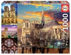 Alternative view of PUZZLE 1000 PIEZAS COLLAGE DE NOTRE DAME EDUCA 18456