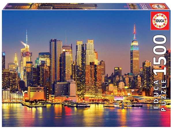 PUZZLE 1500 PIEZAS MANHATTAN DE NOCHE EDUCA 18466 1 PUZZLE 1500 PIEZAS MANHATTAN DE NOCHE EDUCA 18466