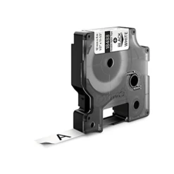 CINTA ROTULADORA RHINOPRO NYLON FLEXIBLE BLANCO 12MM.X3.5M DYMO 18488