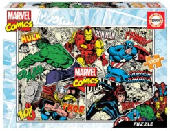 PUZZLE 1000 PIEZAS MARVEL COMICS EDUCA 18498