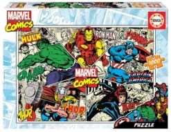 Alternative view of PUZZLE 1000 PIEZAS MARVEL COMICS EDUCA 18498