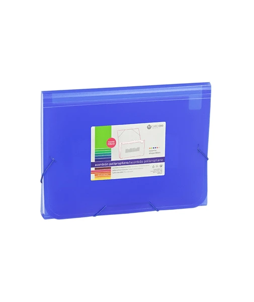 CARPETA ACORDEON POLIPROPILENO 13 DEPARTAMENTOS AZUL CARCHIVO 1913KF50 1 CARPETA ACORDEON POLIPROPILENO 13 DEPARTAMENTOS AZUL CARCHIVO 1913KF50