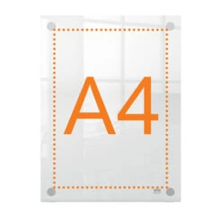 PORTAPOSTER ACRILICO TRANSPARENTE MURAL A4 NOBO 1915591 14 PORTAPOSTER ACRILICO TRANSPARENTE MURAL A4 NOBO 1915591 -tienda EPSON 1915591 pic 5