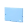 ACORDEON POLIPROPILENO SOFT FOLIO 13 DEPARTAMENTOS RIBETE GOMA AZUL CARCHIVO 19260010